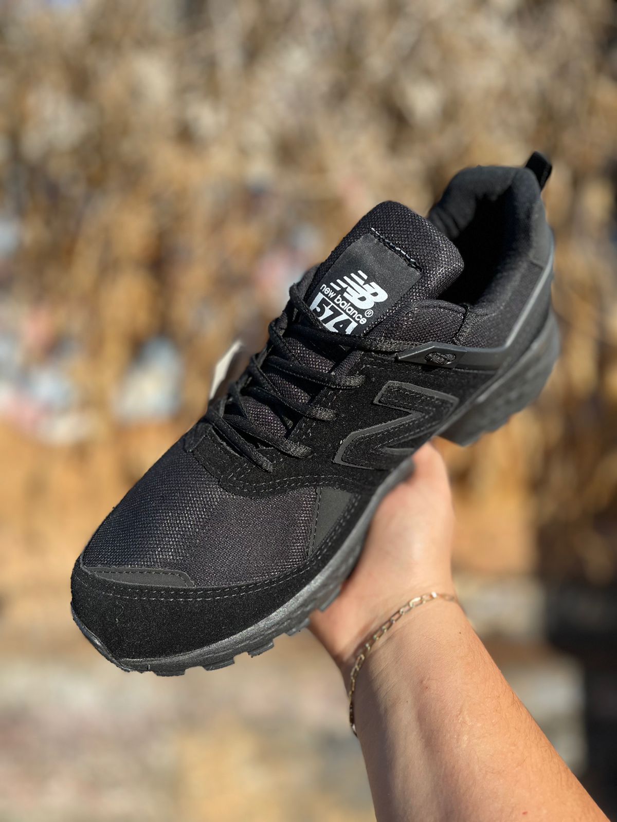 Tênis 574 Unissex New Balance Preto