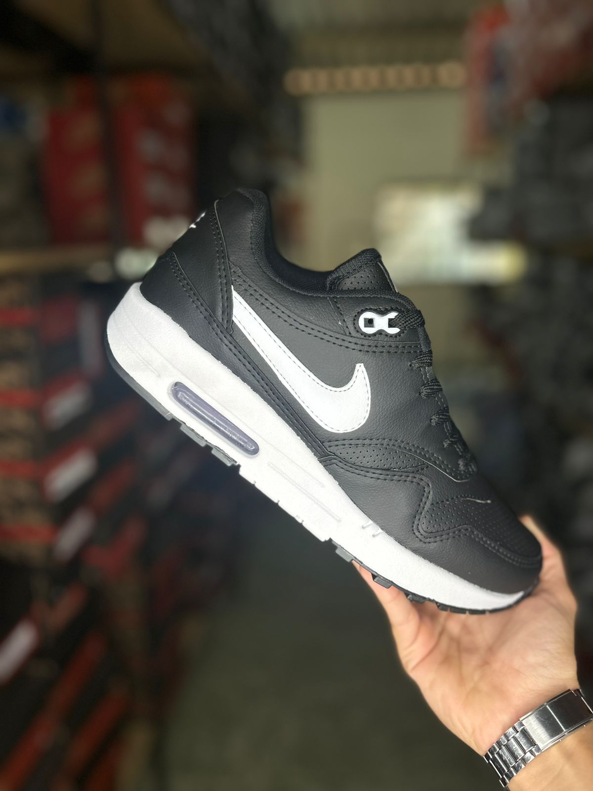 Tênis Air Max 90 Masculino Nike Preto/Branco