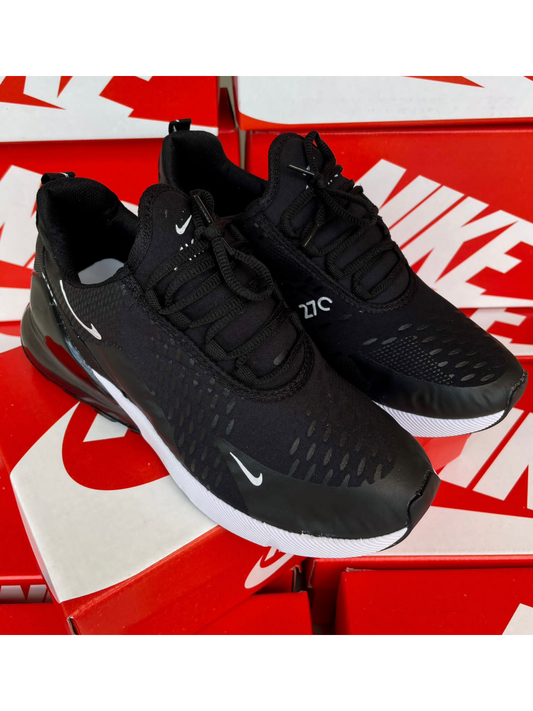 Tênis Air Max 270 React Masculino Nike Preto/Branco