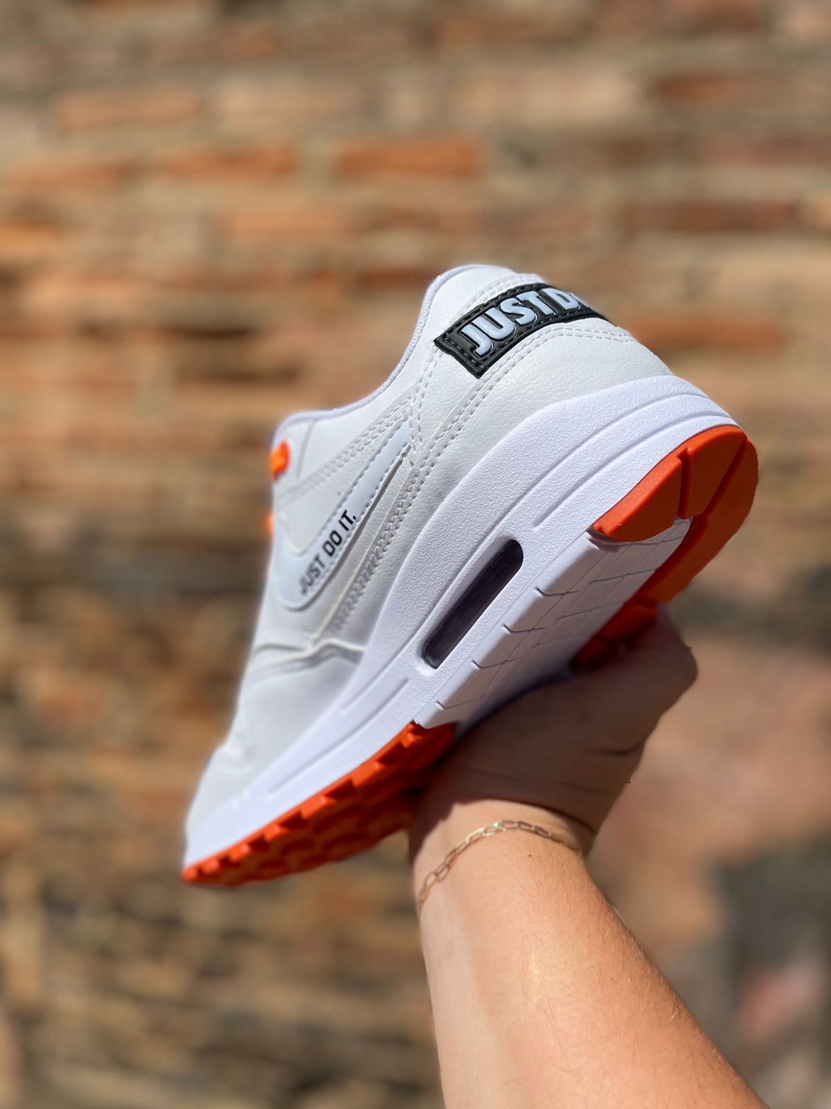 Tênis Air Max 90 Just do It Masculino Nike Laranja