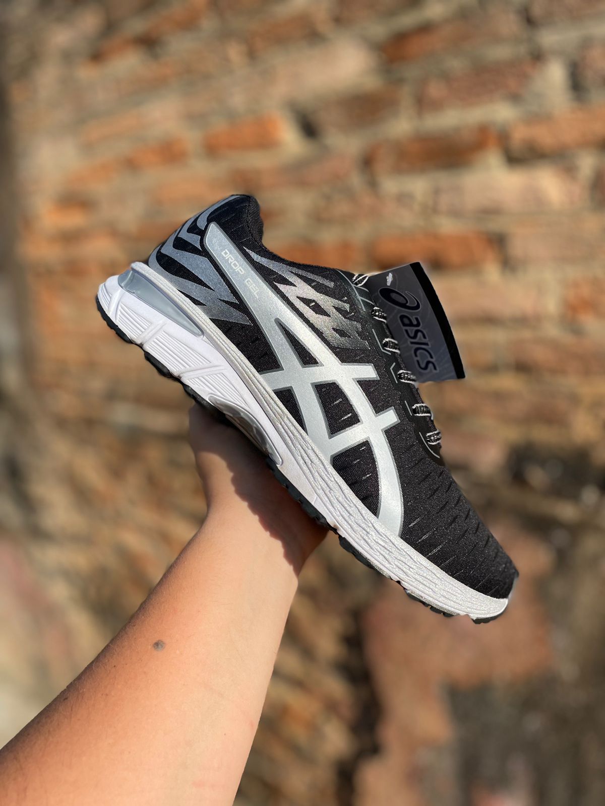 Tênis Gel Asics Masculino Preto/Prata